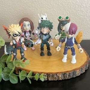 EUC Funimation My Hero Academia Assorted Figure Set